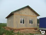 фото Каркасные дома из СИП-панелей Гринборд