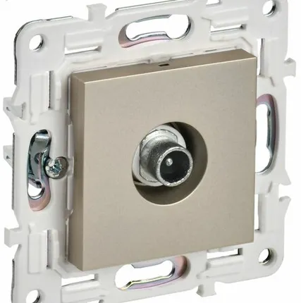 Фото №0 SKANDY Розетка TV проходная SK-A17Sh шампань IEK