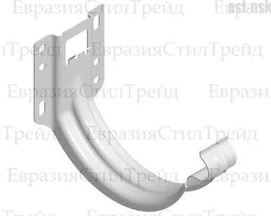 фото Кронштейн желоба короткий 125 мм OSNO | RAL 9003 Сигнальный белый