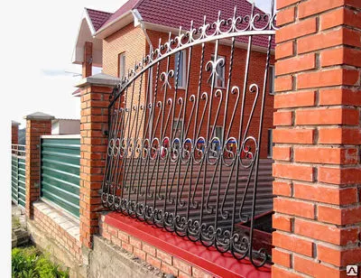 Фото №0 Кованные ограждения изготовление и монтаж