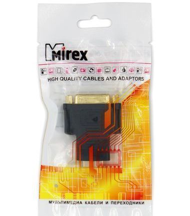 Фото №0 Mirex HDMI (M) - DVI (F) переходник