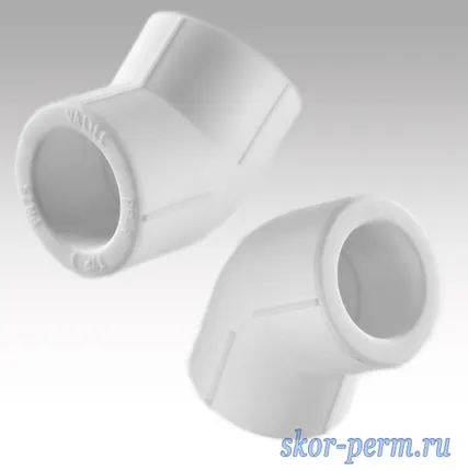 Фото №0 Угольник 75х45° PPRC