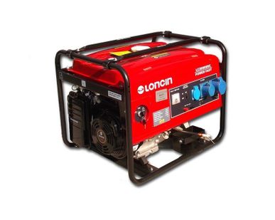 фото Бензогенератор LONCIN LC5000DDC