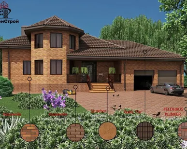 фото 3D-визуализация домов