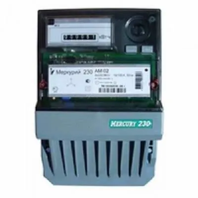 Фото №0 Счетчик «Меркурий» 230 AM-02 3ф 10-100А 1 класс точн. 1 тариф. имп. вых. мех. винт Инкотекс 34804