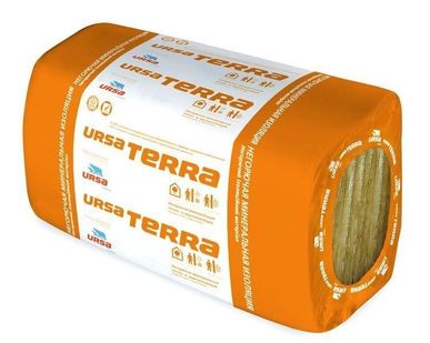 фото Утеплитель URSA TERRA 34 PN (12) 1250*600*100 (0,9м3/9м2/плит 12)