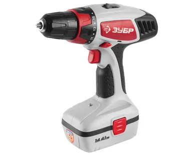 фото Шуруповерт аккумуляторный Зубр ЗДА-14.4-2 КИН 20