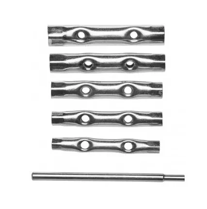 Фото №0 Набор ключей трубчатых 8-17 мм 5 шт.вороток DEXX