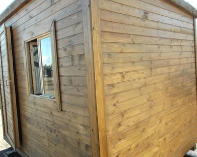 фото Дачная бытовка 3*2,4, утепление 50, вагонка, без перегородки