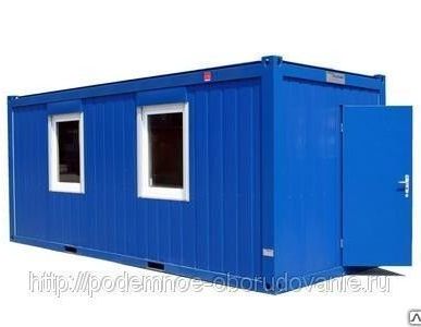 фото Офисный бытовой модуль типа размеры 6х2.5