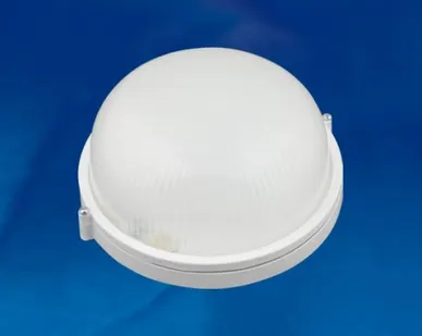 фото Светильник ULW-K21A 8W/6000K IP54 WHITE Светильник светодиодный влагозащищенный. Круг. Дневной белый свет (6000K). 600Лм. Диаметр 188мм. Корпус белый. ТМ Uniel.