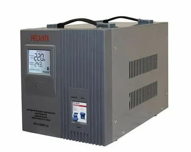 фото Стабилизатор напряжения АСН-3000/1-Ц 1ф 3кВт IP20 релейный Ресанта 63/6/5