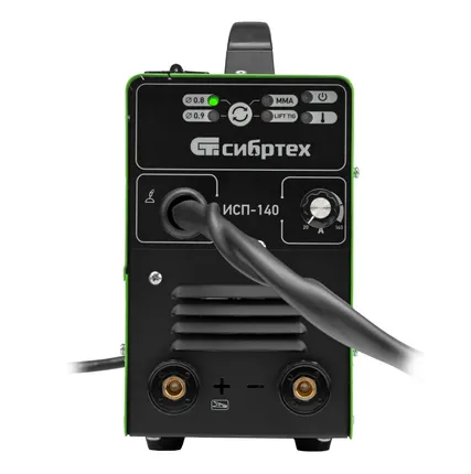 Фото №5 Полуавтомат сварочный 94321 Сибртех ИСП-140, MIG/MAG, ММА, TIG-Lift, ток 20-140 А, ПВ 60%