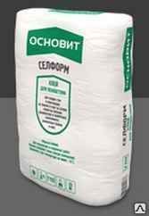 фото Раствор кладочный Т-112 "Основит Селформ" 20кг, для пенобетона
