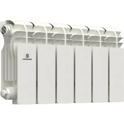 Фото №0 Радиатор алюминиевый "STRIZHAMENT" 200/100 14 секций ЭКСТРА