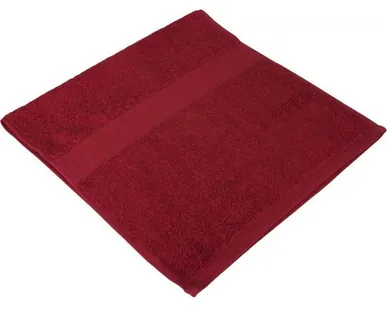 фото Полотенце махровое Small, бордовое