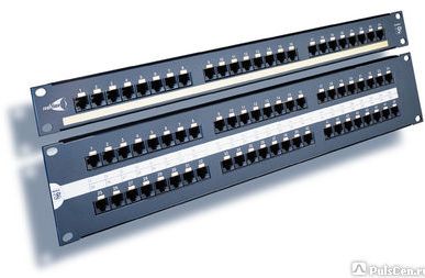 фото Патч-панель 19", 48 портов RJ-45, категория 5e