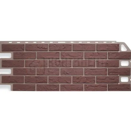 Фото №0 Фасадная панель КИРПИЧ, Красный