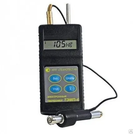 Фото №0 Динамический твердомер ТЭМП-4 (металлический корпус, с поверкой)