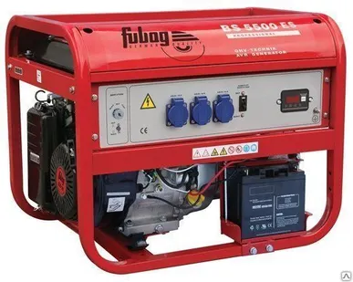 фото БЕНЗИНОВАЯ ЭЛЕКТРОСТАНЦИЯ FUBAG BS 5500 A ES