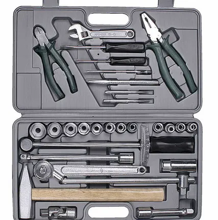 Фото №0 Набор инструмента НИЗ Универсал с 6гр.голов. цинк 2исп. 57311025 НИЗ Универ
в