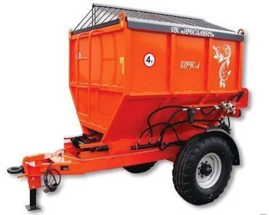 фото Пескоразбрасыватель полуприцепной коммунальный ПРК-4