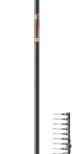 фото Грабли витые 14 зубцов с черенком, с нержавеющим покрытием, 0531-Ч FINLAND