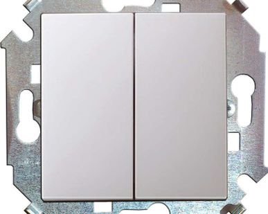 фото Механизм выключателя 2-кл. СП Simon 15 16А IP20 винт. зажим бел. Simon 1591398-030