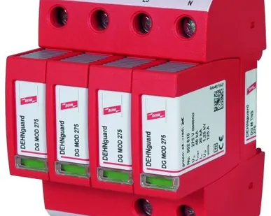 фото 952400 УЗИП класса II DEHNguard M DG M TNS 275 для трехфазных систем TNS