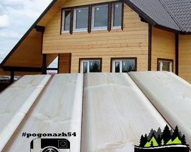 фото Имитация бруса ФИНСКАЯ Сосна 17*136*3м "С"