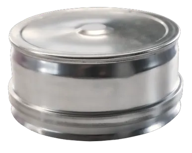 фото Заглушка d 150 (0,5мм) для ревизии из оцинкованной стали BRIZ (воздуховод, дымоход, вентиляция)