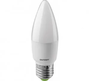 фото Лампа светодиодная 10W E27 4000K, свеча "Онлайт"