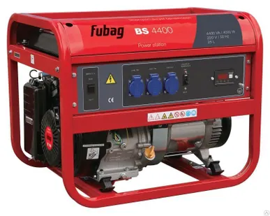 фото Электростанция бензиновая FUBAG BS 4400