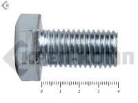 фото Болт полная резьба, цинк DIN933 24х 40 пр.5,8 (100шт)