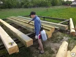 фото Пропитка древесины антисептиком