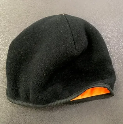 Фото №0 Шапка "JAGERMANN" флисовая, 2-сторонняя, черная арт.21339-Black #