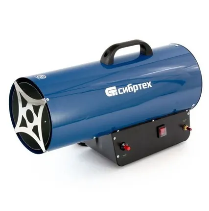 Фото №1 Пушка газовая тепловая GHG-50, 50 кВт, 1400 м3/ч, пропан-бутан Denzel