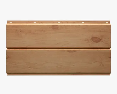 фото Сайдинг Потолочно-фасадная панель «Софит» покрытие 3D сосна Россия, 0.45-0.5 мм