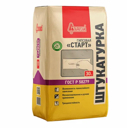 Фото №0 Старатели Штукатурка гипсовая Старт, 30кг