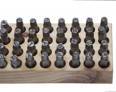 фото Клеймо буквенное Зубр "Профи" кириллица, шрифт 6мм (21503-06_z01)