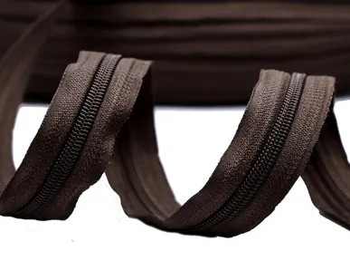 фото Молния рулонная коричневая C5