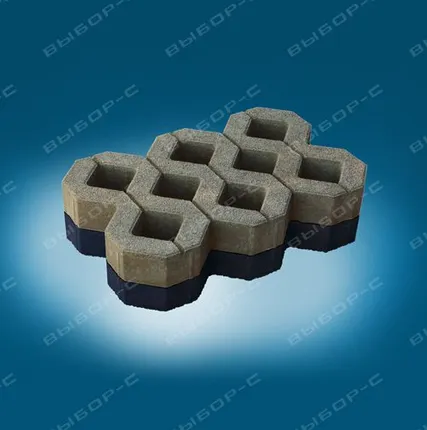 Фото №0 Тротуарная плитка Выбор Газонная решетка