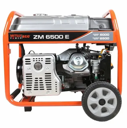Фото №0 Бензиновый генератор Mitsui Power ZM 6500 E с АВР