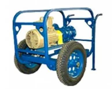 фото Электропомпа на колесной тележке УОДН 120-100-65 К-Э (нержавеющая сталь)