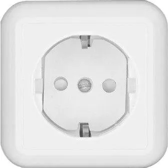 Фото №0 Розетка 1-м ОП Прима 16А 250В с заземл. бел. (опт. упак) SchE RA16-003-1-B