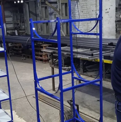 Фото №4 Стеллаж для моторного масла в бочках 60л