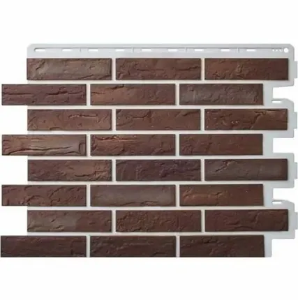 Фото №0 Фасадные панели Альта-Профиль Кирпич Рижский 01