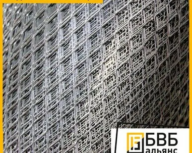 фото Сетка просечно-вытяжная ЦПВС неоцинкованная №20 (0,5 мм)