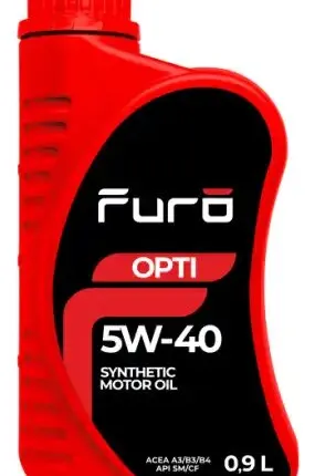 Фото №0 Моторное масло FURO OPTI 5W40FR004 5W-40 синтетическое 0.9 л