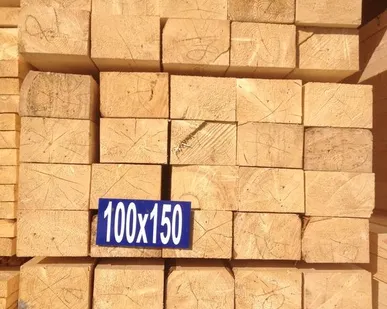 фото Брус 100 х 150 х 6 метров